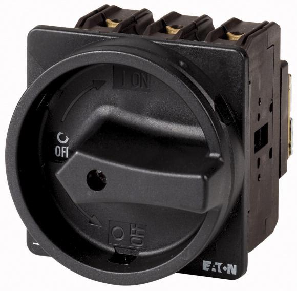 Eaton 3P Pole Flush Mount Isolator Switch - 63A Maximum Current, 30kW Power Rating, IP65