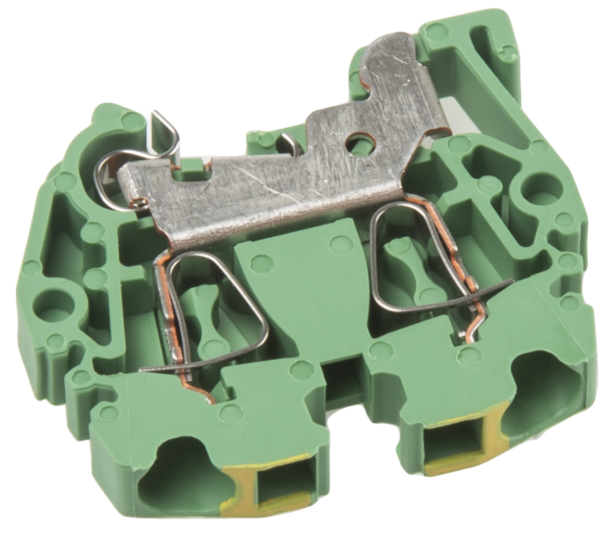 Weidmuller 1720950000 ZPEA Series Green/Yellow, 2.5mm², Single-Level