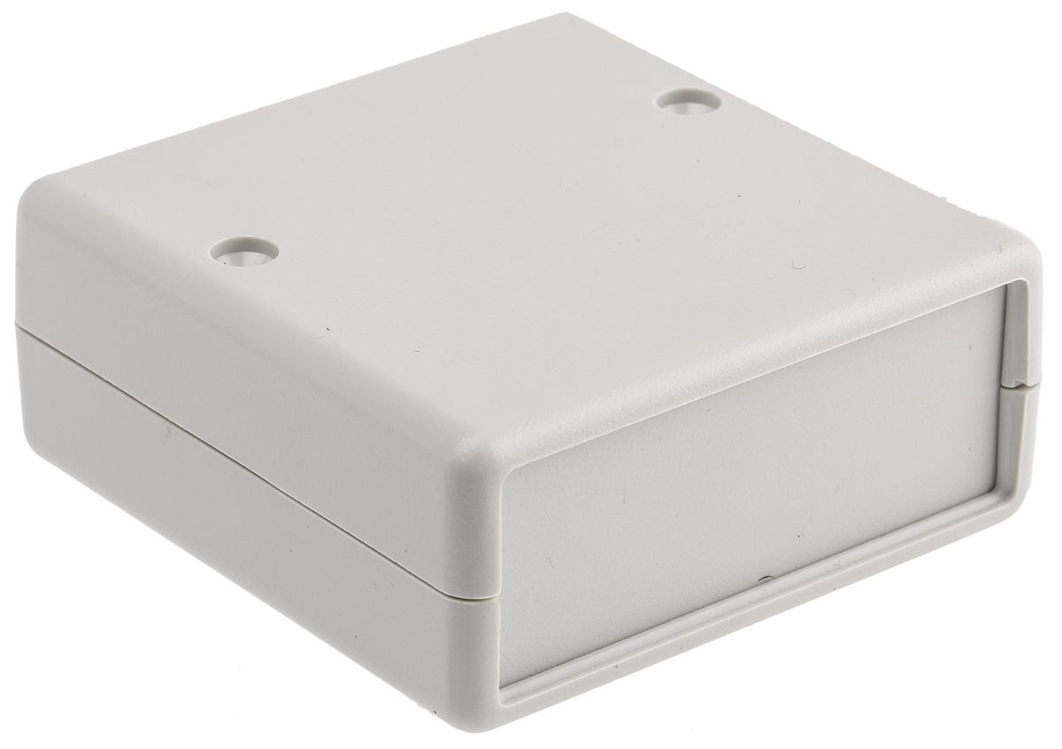 Hammond 1593 Series Grey ABS Handheld Enclosure, IP54, 65 x 65 x 28mm