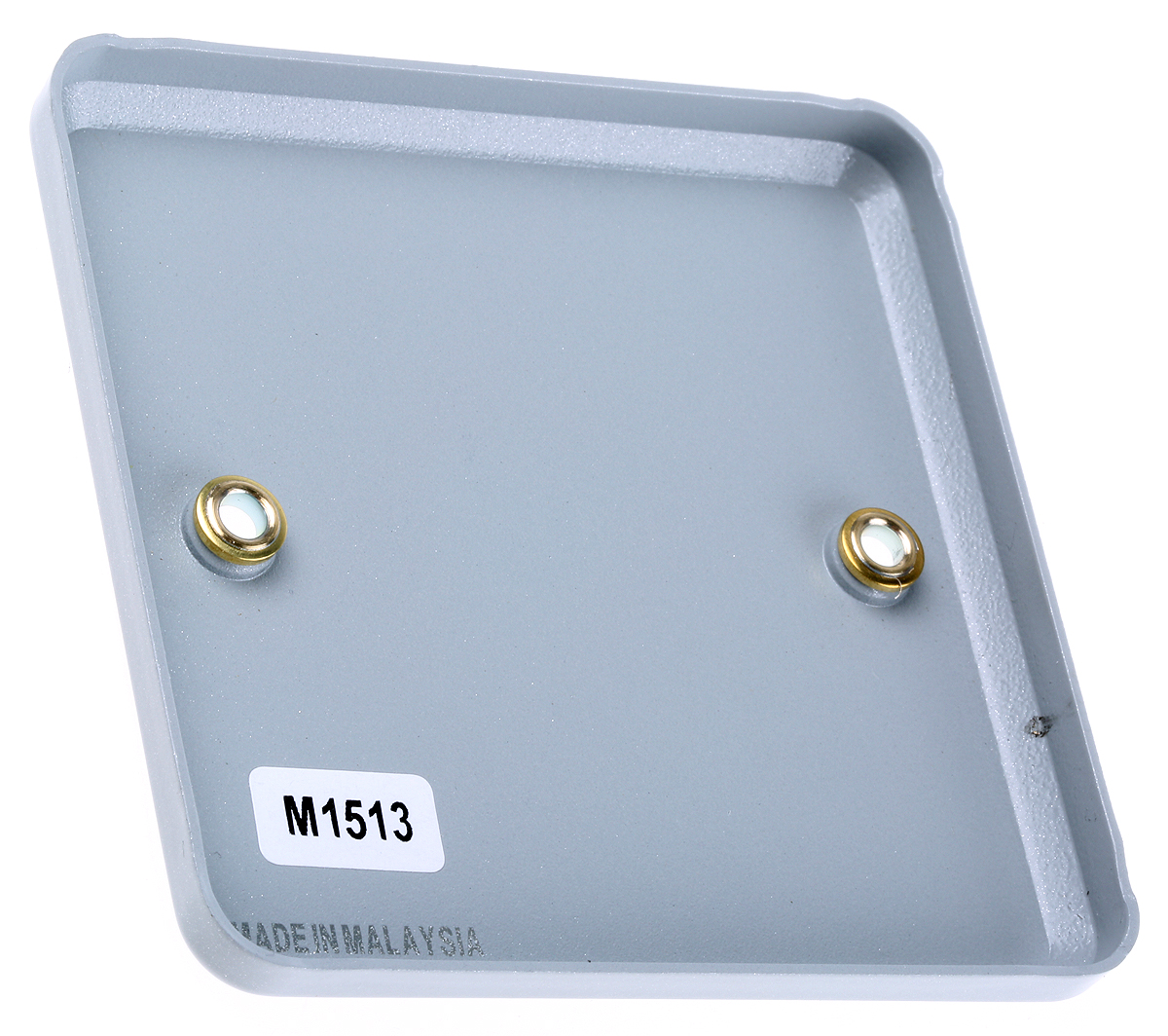 MK Electric Silver 1 Gang Blanking Plate