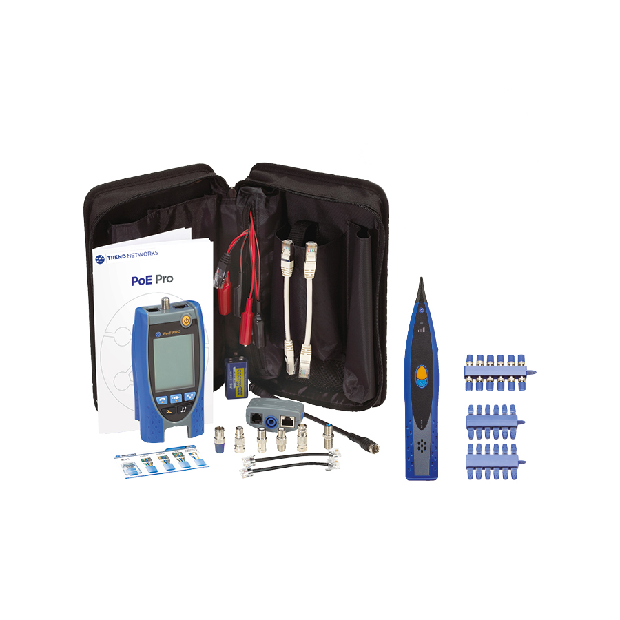 TREND Networks POEPRO-KIT Amplifier Probe RJ11, RJ12, RJ45