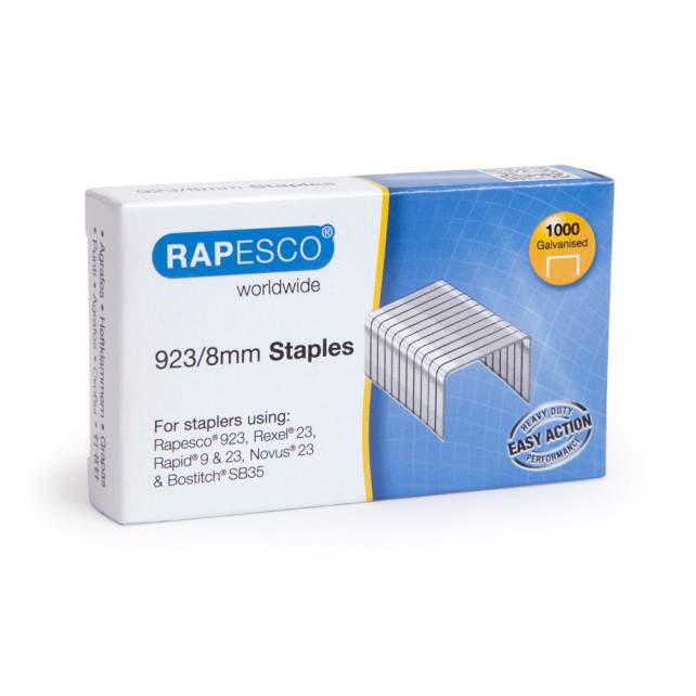 Rapesco 8mm Staples