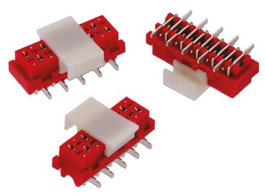 Wurth Elektronik 6903 Series Right Angle Surface Mount PCB Socket, 6-Contact, 2-Row, 1.27mm Pitch, Solder Termination