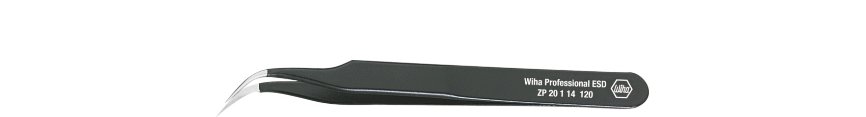 Wiha 120 mm, Extra Fine, ESD Tweezers