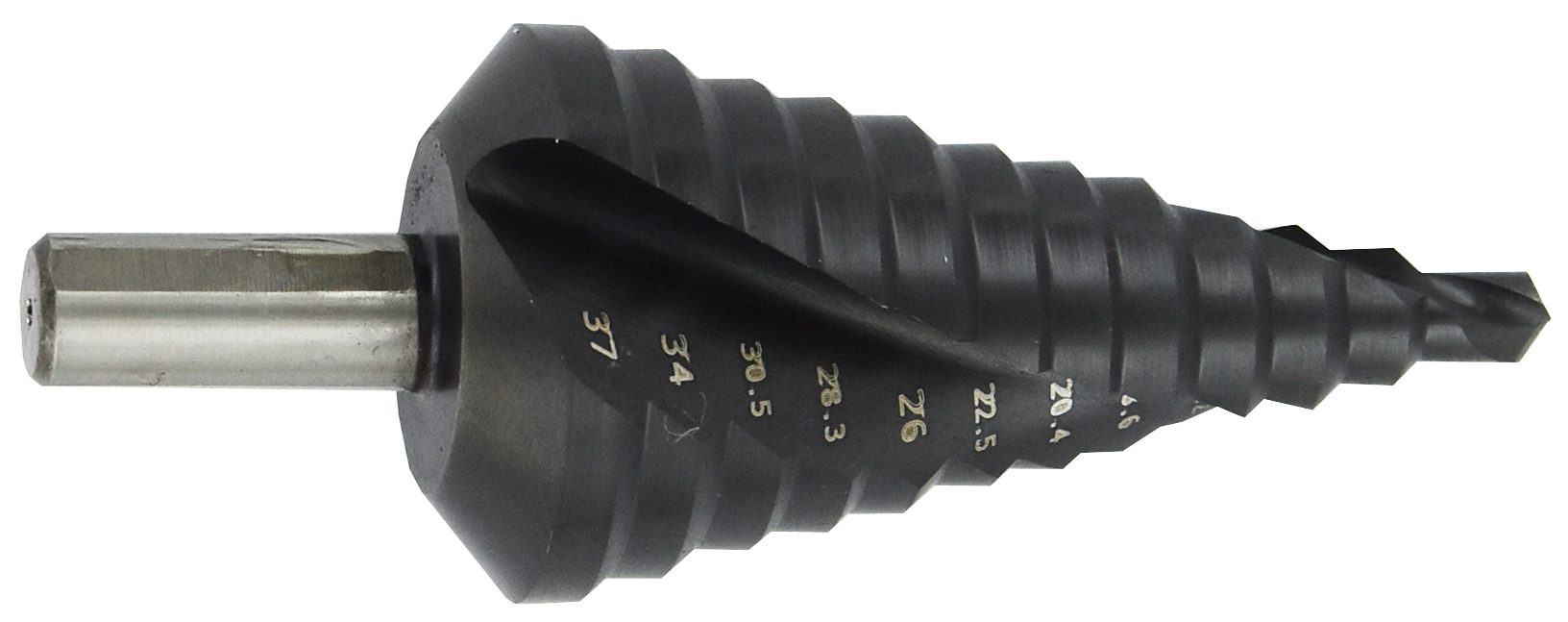 Tivoly High Speed Steel Step Drill Bit 6mm x 37mm