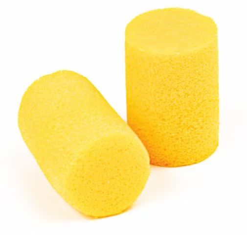 3M E.A.R Classic Series Yellow Disposable Uncorded Ear Plugs, 28dB Rated, 250 Pairs