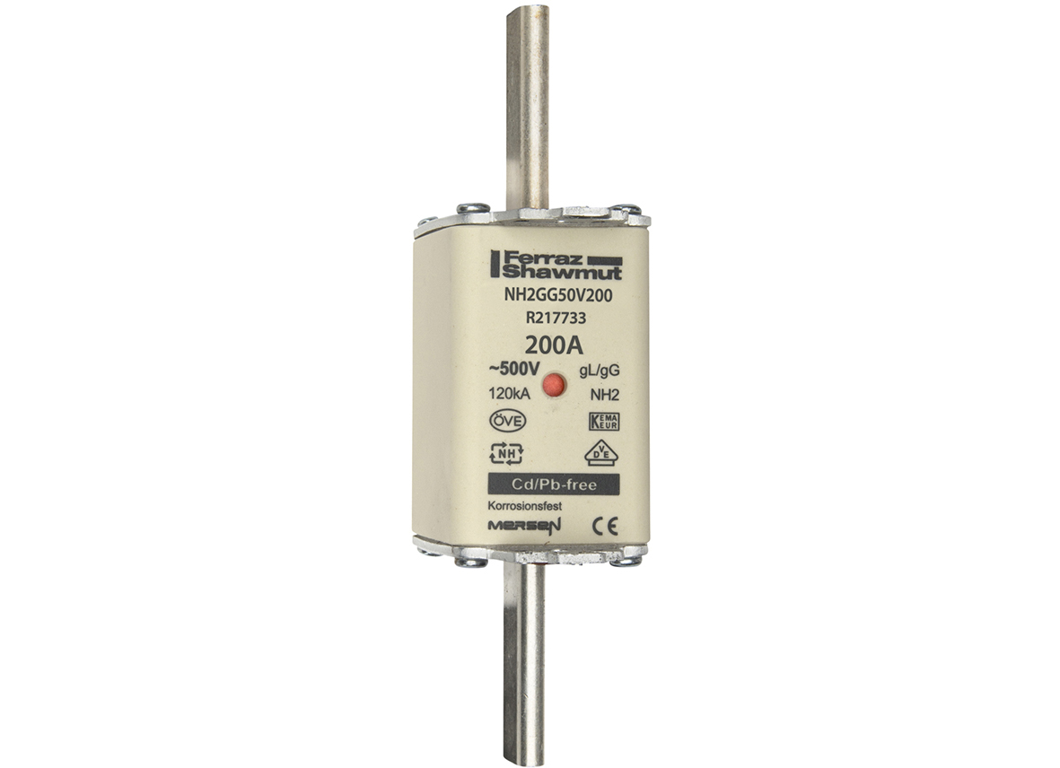 Mersen 200A NH Fuse, NH2, 500V ac