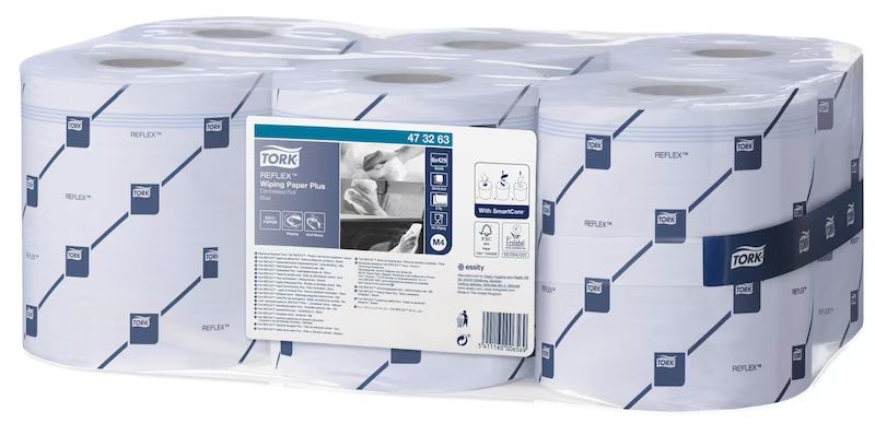 Tork Rolled Blue Paper Towel, 150.2 m x 194mm, 2-Ply, 429 Sheets