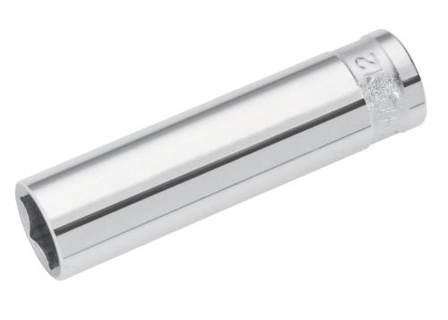 SAM 3/8 in Drive 9mm Deep Socket, 6 point, 63 mm Overall Length