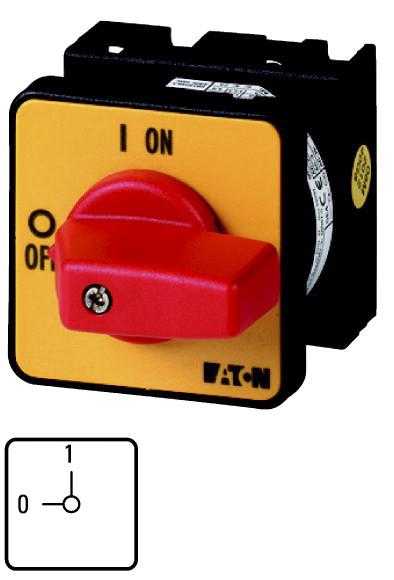 Eaton, 2P 2 Position 90° On-Off Cam Switch, 690V ac, 20A