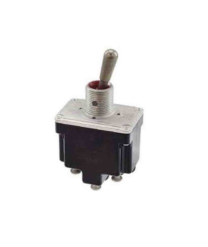 Honeywell Toggle Switch, On-On-On, 4PDT, Screw Terminal, 28 V