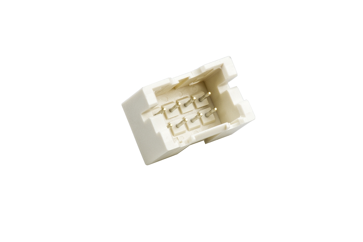 JST XAD Series Straight Through Hole PCB Header, 8 Contact(s), 2.5 mm Pitch, 2 Row, Shrouded
