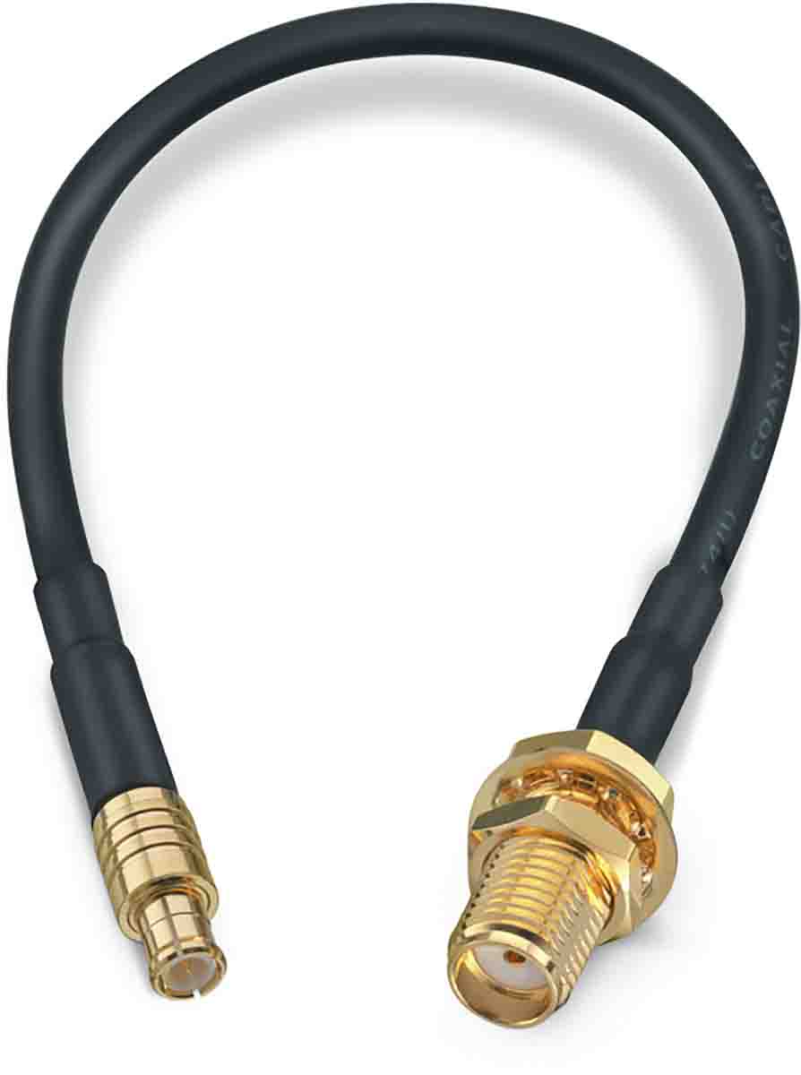 Wurth Elektronik WR-CXASY Series, 152.4 mm, RG174 Coaxial, Terminated 50 Ω