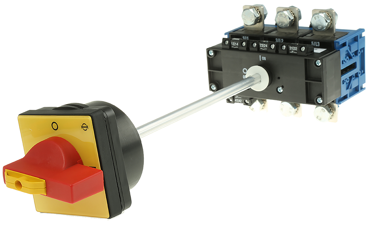 Kraus & Naimer 3P Pole Isolator Switch - 250A Maximum Current, 90kW Power Rating, IP65