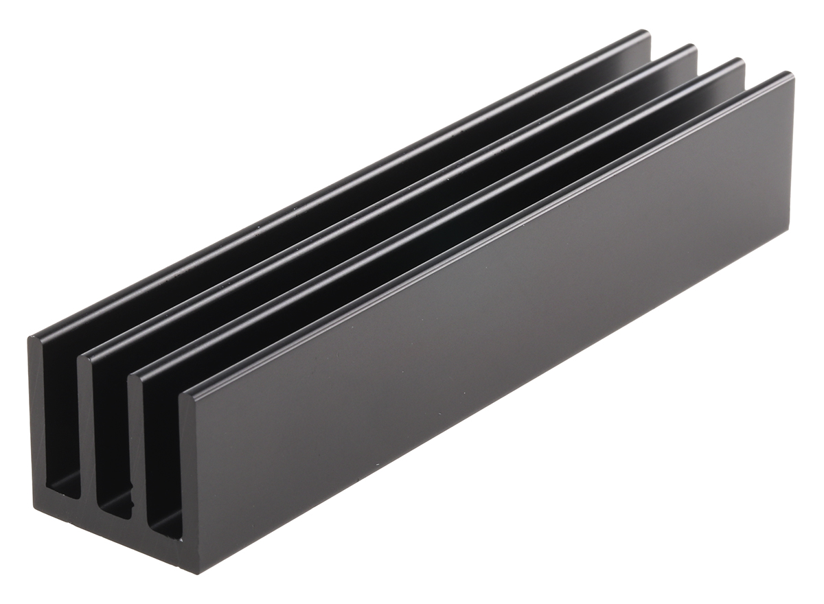 Fischer Elektronik Heatsink, 6K/W, 100 x 21.45 x 19mm