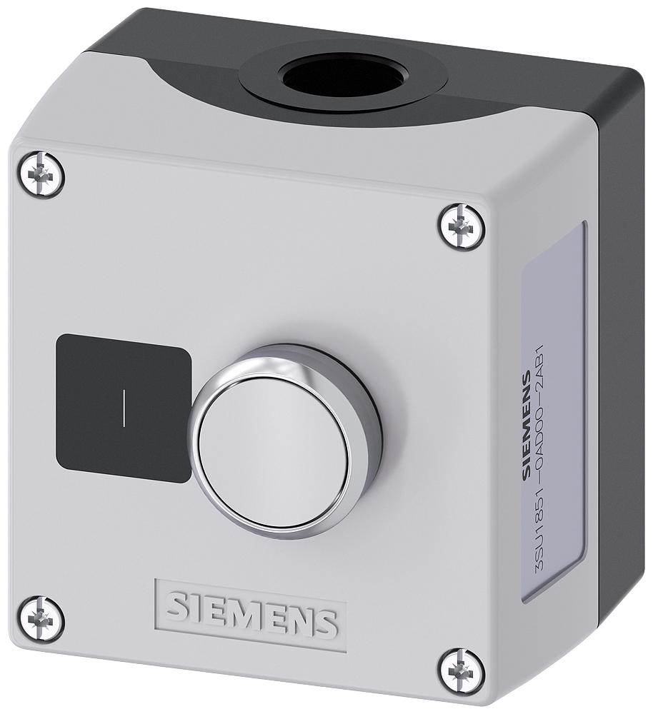 Siemens Control Station Switch, Metal, White, I, IP66, IP67, IP69