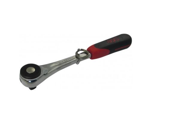 SAM SME 1/2 in Square Socket Wrench with Bi-material Handle, 242 mm Overall