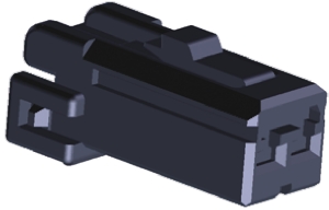 TE Connectivity, MULTILOCK 070 Male Connector Housing, 2 Way, 1 Row