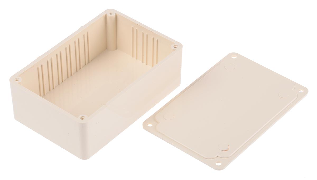 CAMDENBOSS 2000 Series Beige ABS Enclosure, IP54, Beige Lid, 75 x 50 x 27mm