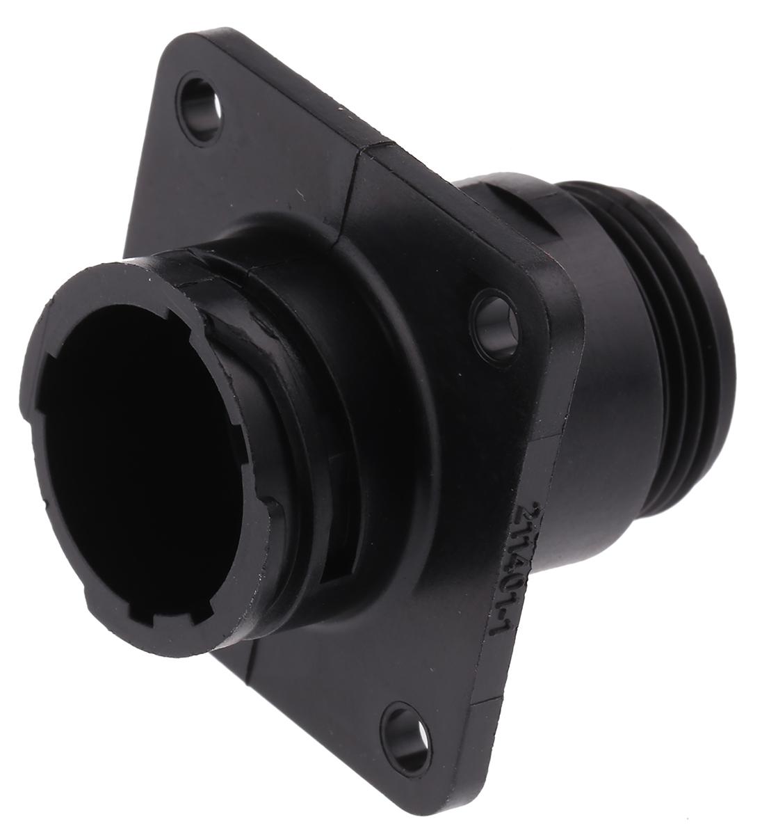 TE Connectivity Circular Connector, 7 Contacts, Panel, Standard Connector, Socket, Male, CPC Series