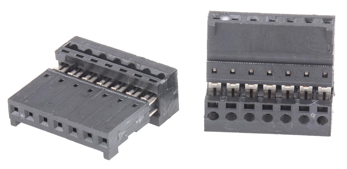 Wurth Elektronik 7-Way IDC Connector Socket for Cable Mount, 1-Row
