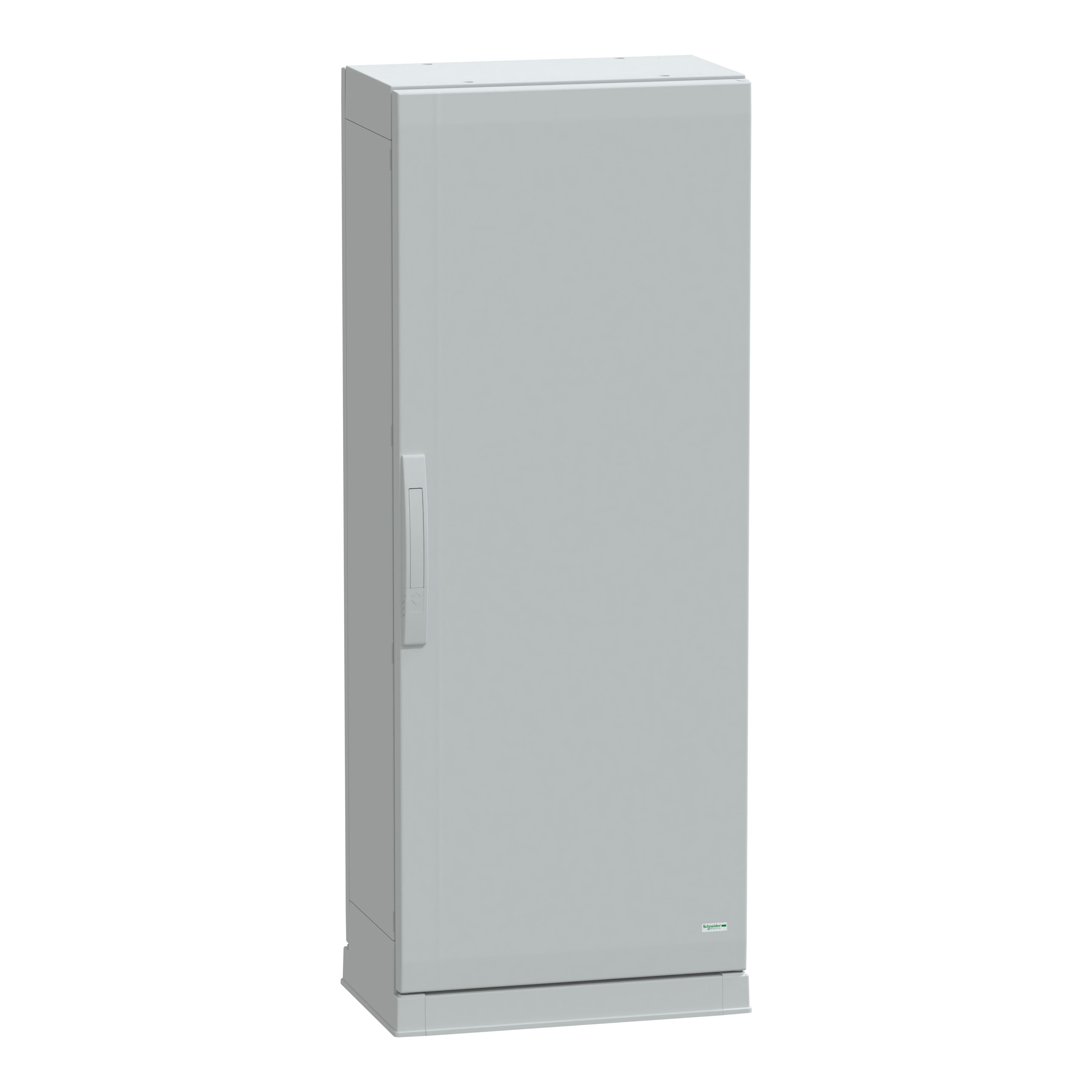 Schneider Electric PanelSeT Series Fibreglass Reinforced Polyester Single-Door-Door Floor Standing Enclosure, Opaque