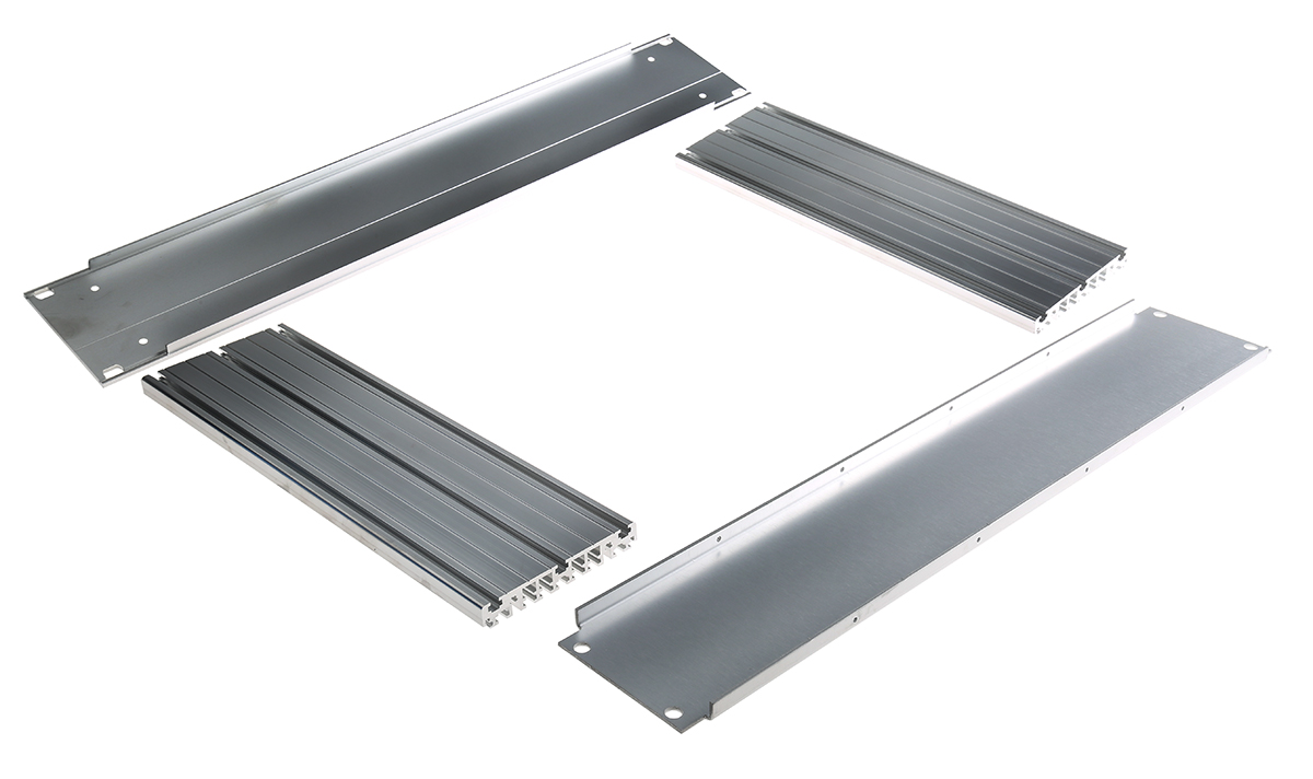 nVent SCHROFF Multipac Series 2U Subrack