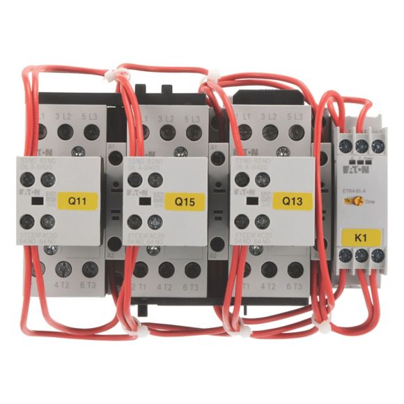 Eaton xStart Star Delta Starter, Star Delta, 22 kW, 230 V ac, 3 Phase