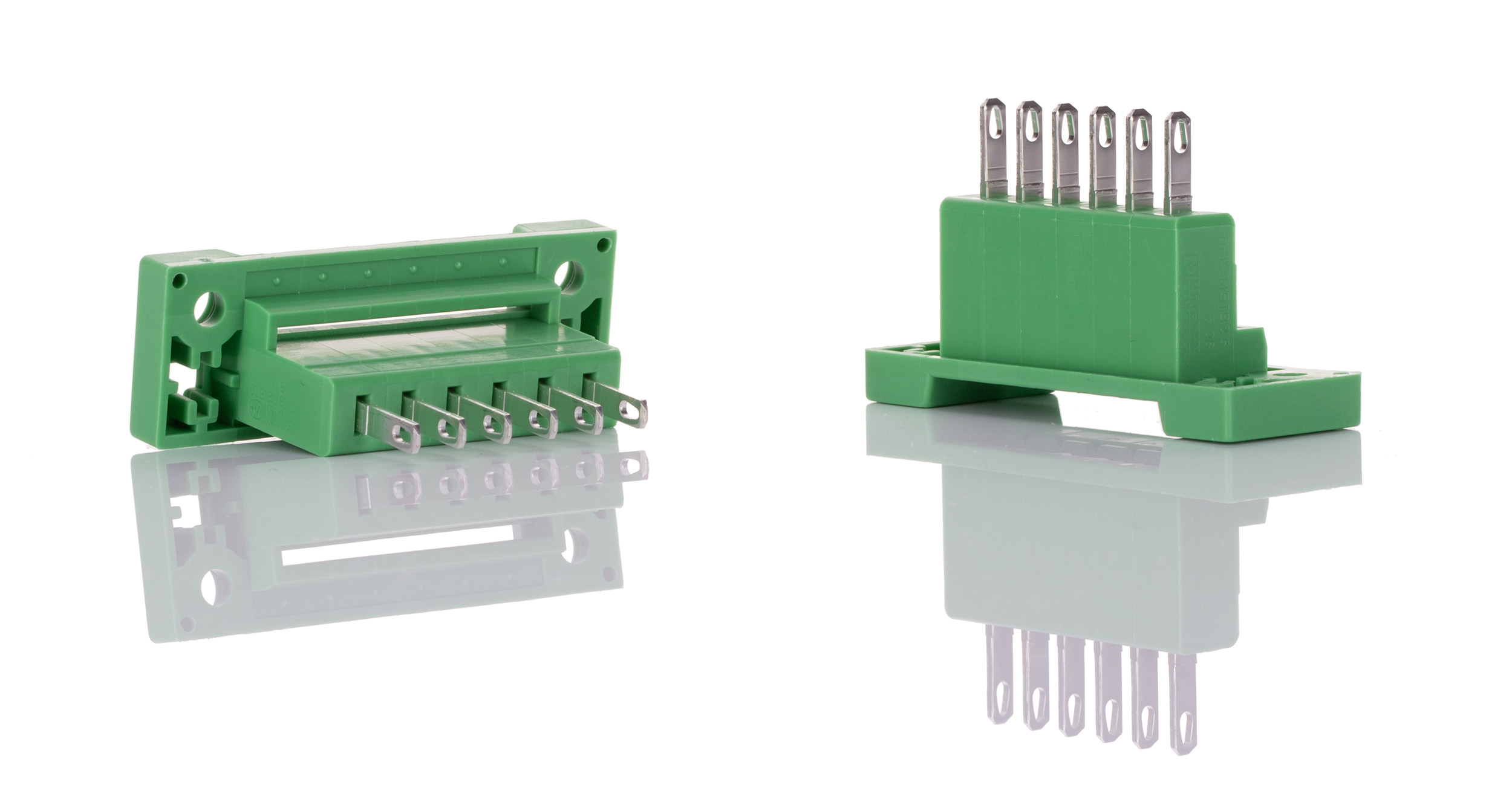 Phoenix Contact, 5.08mm Pitch, COMBICON Control, 6 Way, , Pluggable Terminal Block, Feed Through Header, Panel Mount,
