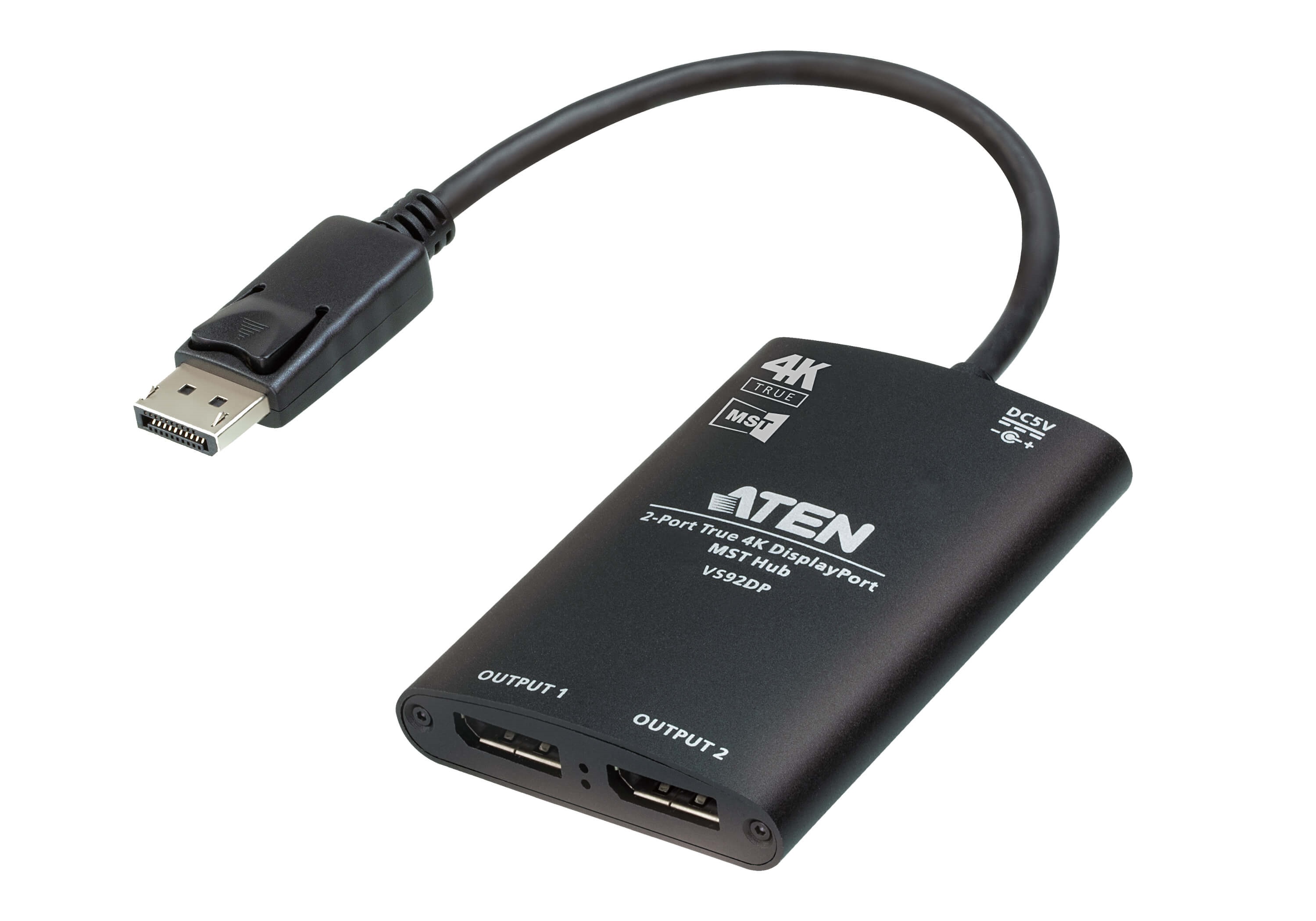 Aten 2 Port 1 Input 2 Output DisplayPort Splitter  - up to 4K