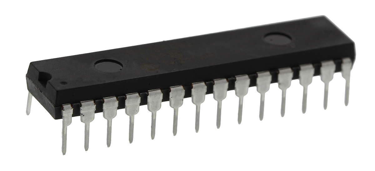 Microchip PIC16F886-I/SP, 8 bit PIC, PIC16F886 Microcontroller, 40 MHz, 14kB FLASH, 28-Pin SPDIP