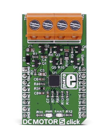 MikroElektronika DC Motor 5 Click DC Motor for DRV8701