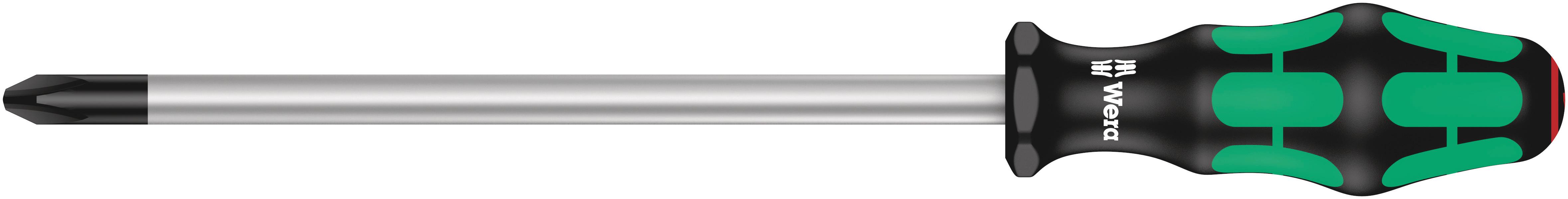 Wera Phillips  Screwdriver, PH4 Tip, 200 mm Blade, 312 mm Overall