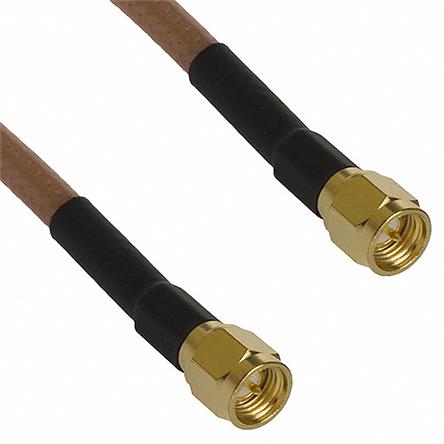 Cinch 415 Series, RG142 Coaxial, Terminated 50 Ω