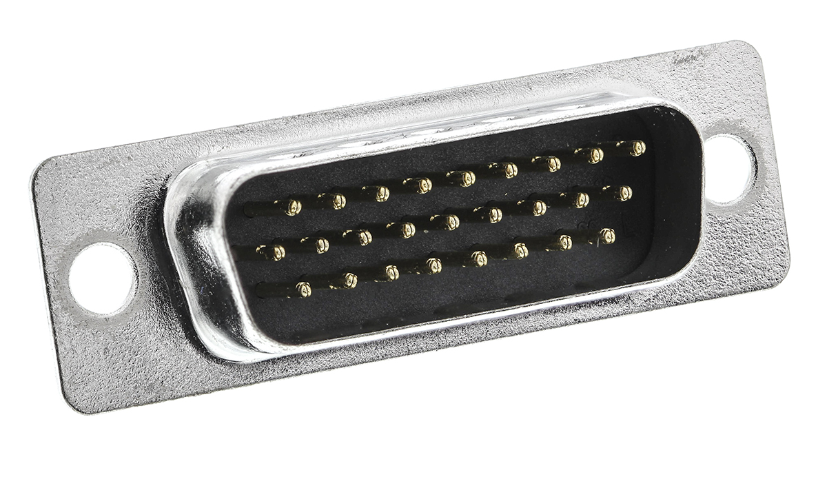 Amphenol Communications Solutions HD 26 Way Through Hole D-sub Connector Plug