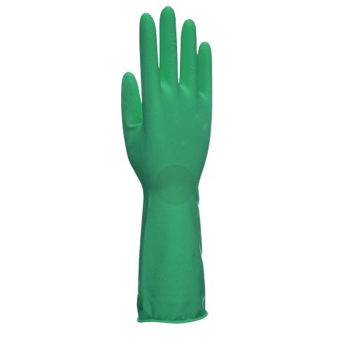 Unigloves UCHG300** Green Powder-Free Latex Disposable Gloves, Size S, 24 per Pack
