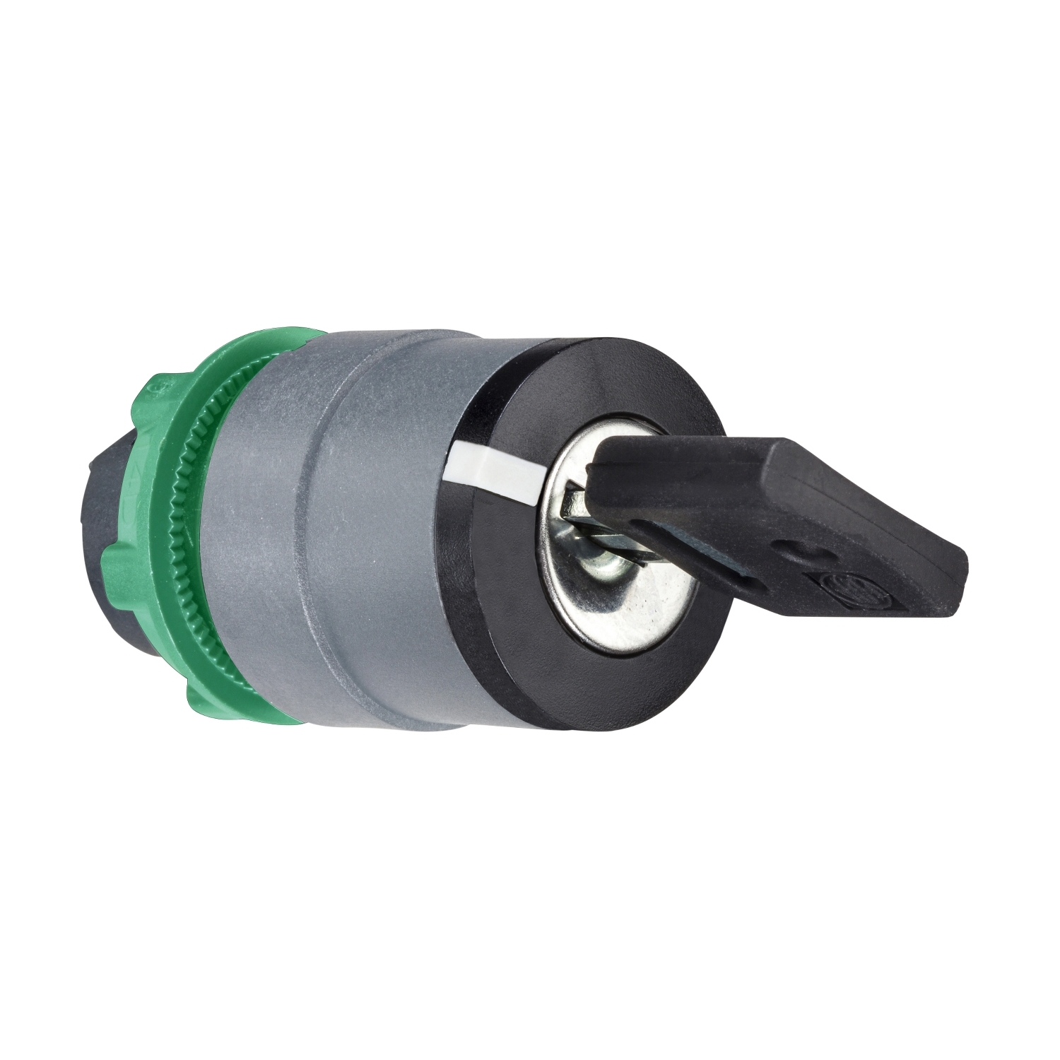Schneider Electric Harmony XB5 2-position Key Switch Head, Stay Put, 22mm Cutout