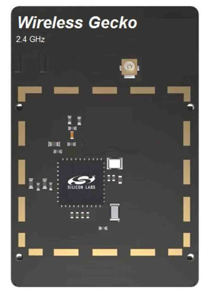 Silicon Labs 4x5 QFN32 Radio Board, EFR32xG22 Wireless Gecko 2.4 GHz +6 dBM EFR32xG22 Bluetooth Development Kit for
