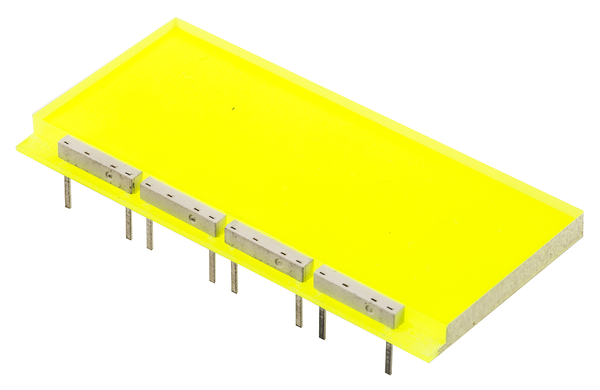 Ledtech Green Backlight, LED 8-Pin 23.3 x 48.7mm