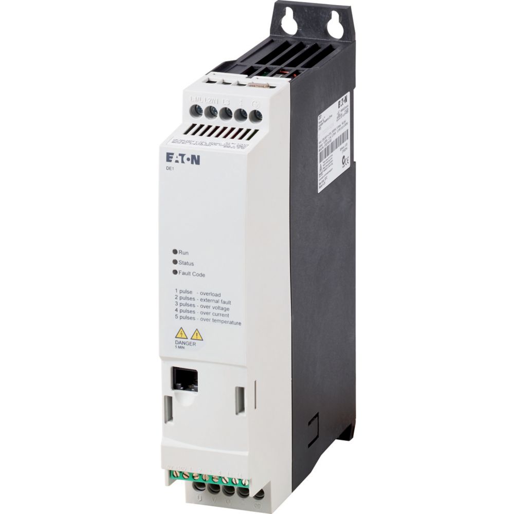 Eaton Variable Speed Starter, 0.75 kW, 3 Phase, 400 V ac, 2.1 A