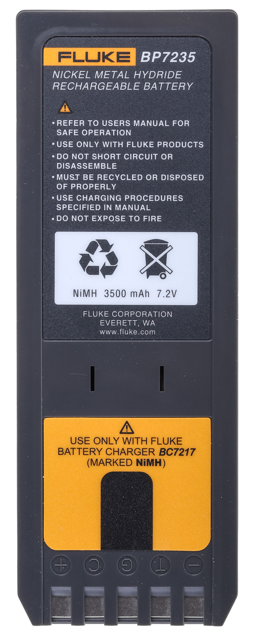 Fluke BP7235 Rechargeable Battery Pack, For Use With Fluke 700 Calibrator, Fluke 740 Calibrator