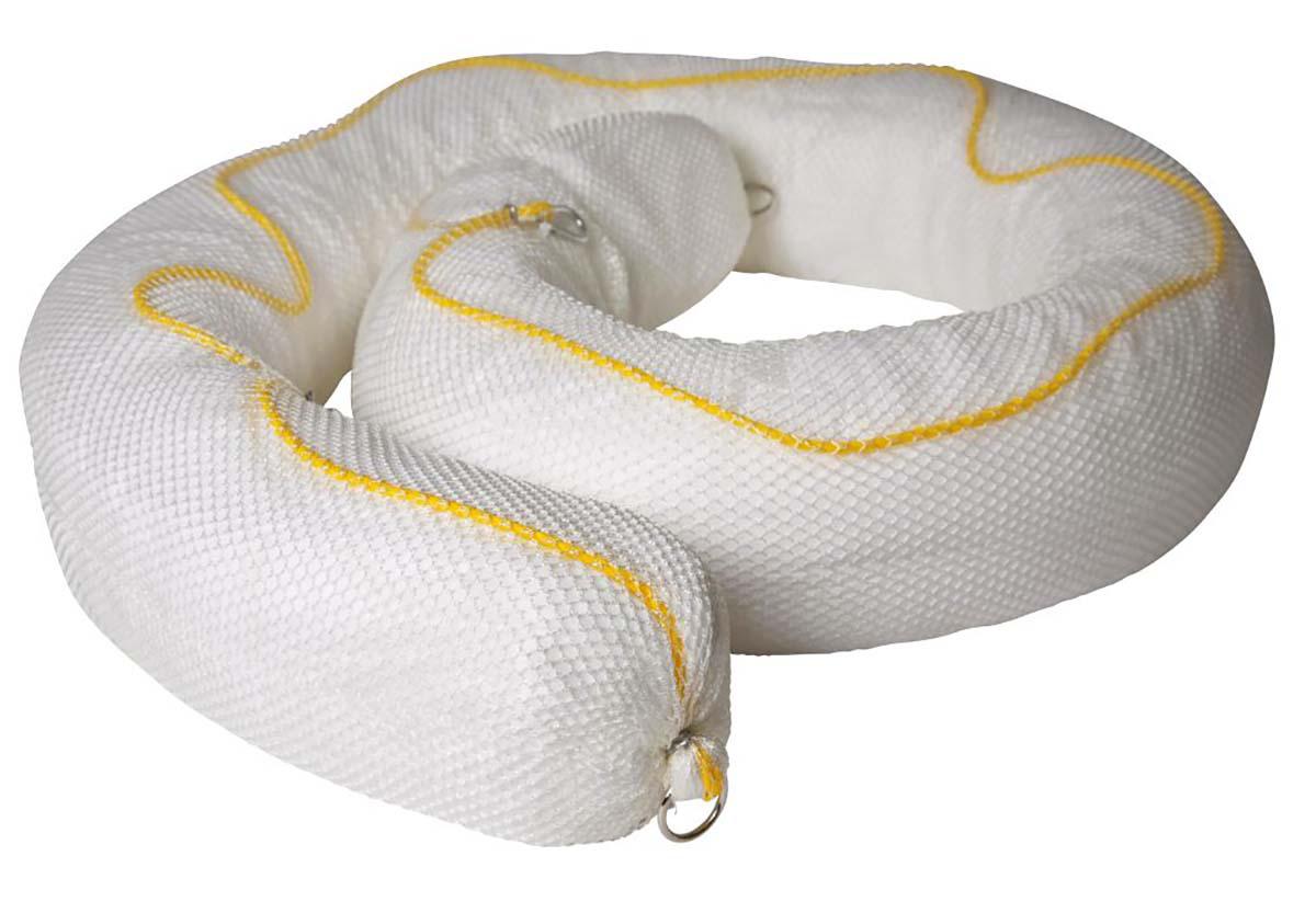 RS PRO Spill Absorbent Boom for Marine Use, 30 L Capacity, 4 per Pack