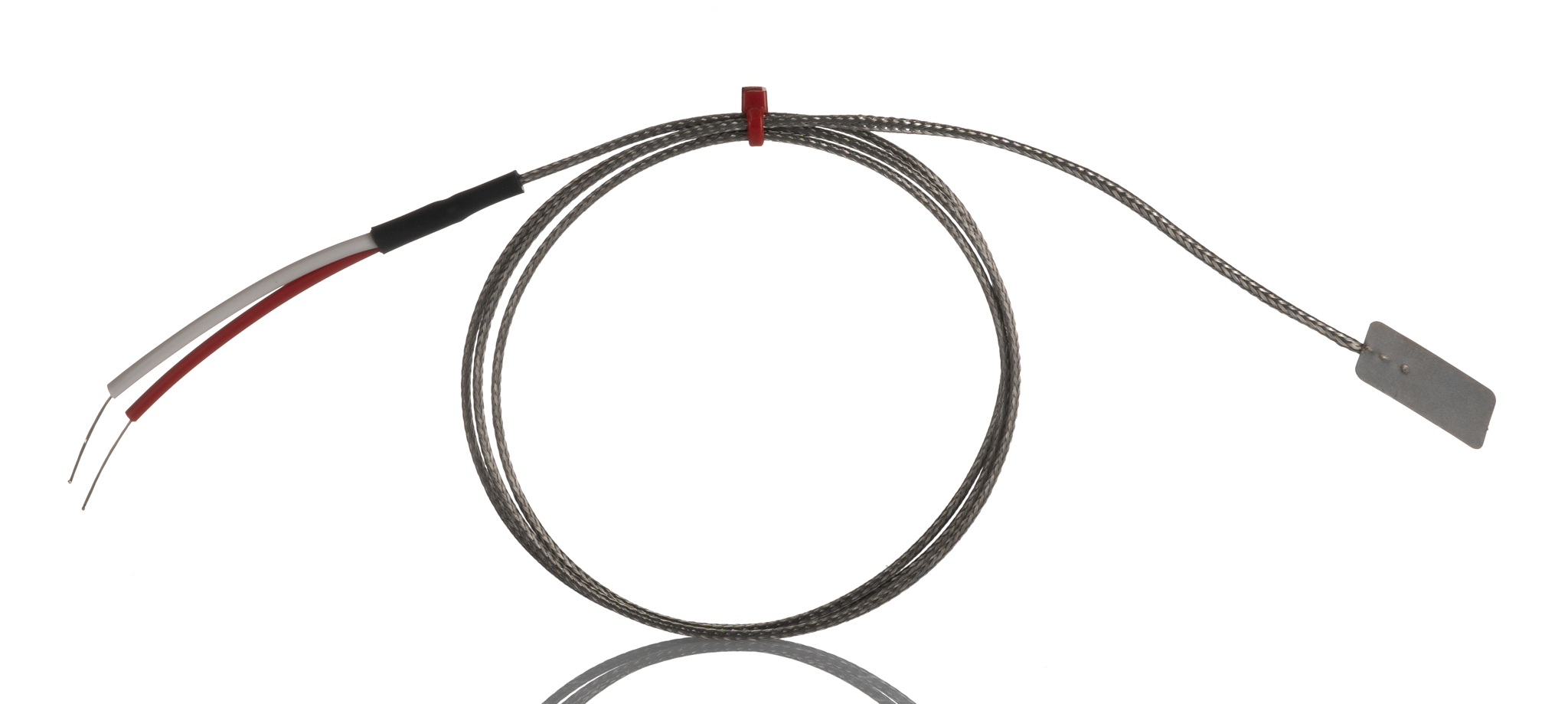 RS PRO Type K Leaf Thermocouple 1m Length, 13mm Diameter, -50°C → +350°C