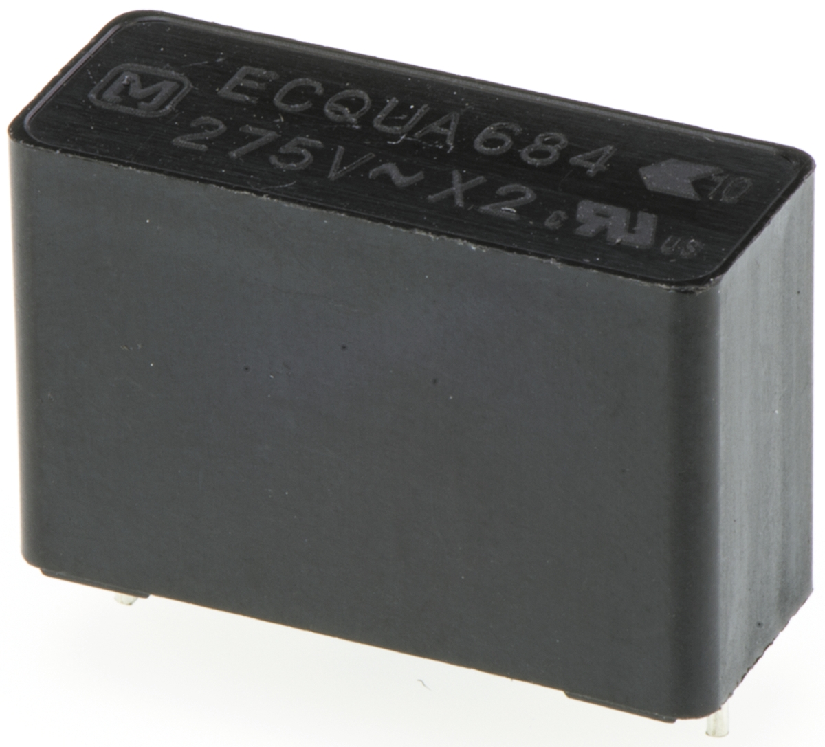 Panasonic ECQUA Polypropylene Film Capacitor, 275V ac, ±10%, 680nF, Through Hole