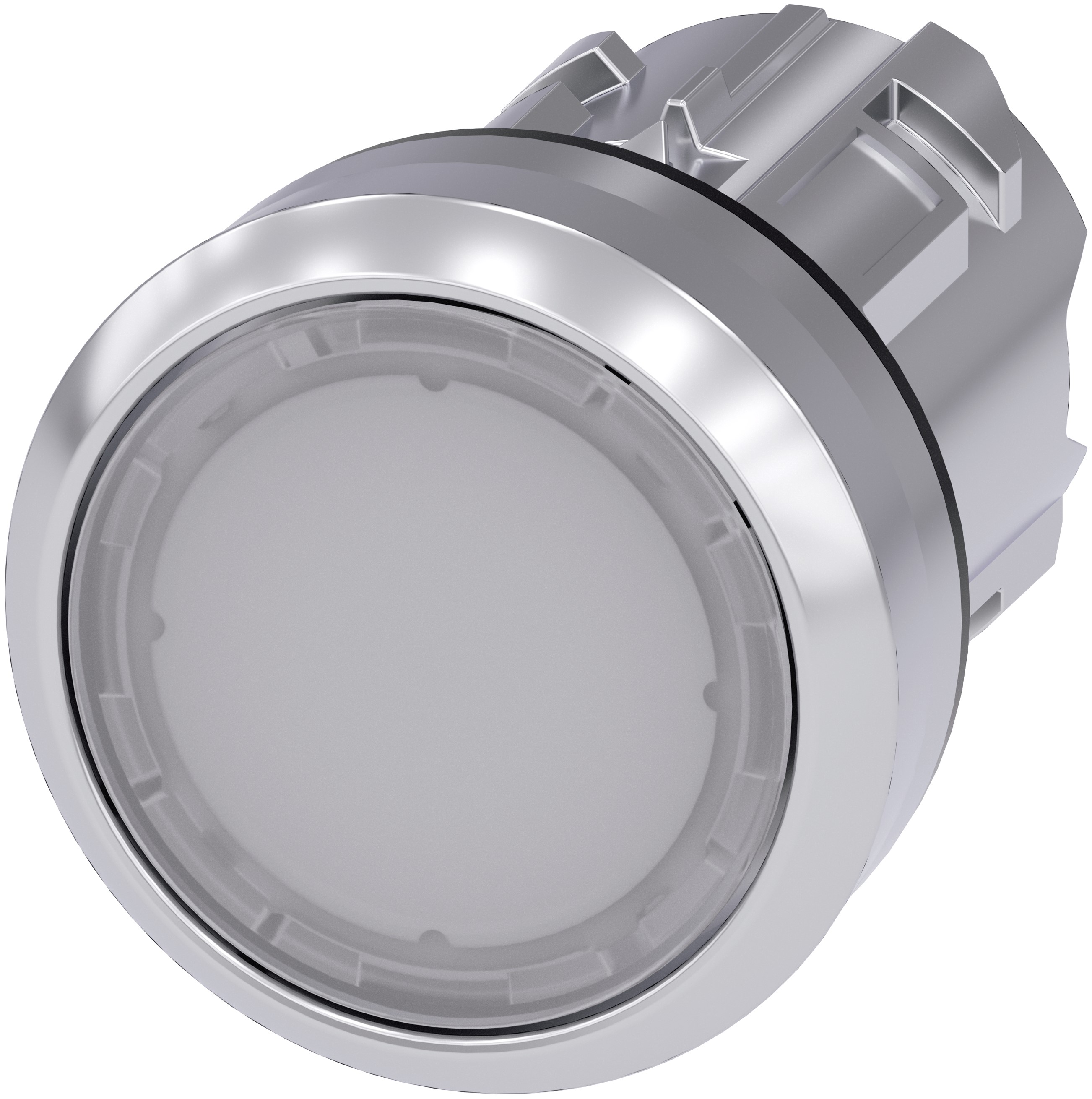 Siemens SIRIUS ACT 3SU10 Series White Latching Push Button Head, 22mm Cutout, IP66, IP67, IP69K