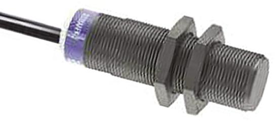 Telemecanique Sensors Inductive Threaded Barrel Proximity Sensor, M18, 12 mm Detection, NPN NO, 12 → 48 V dc