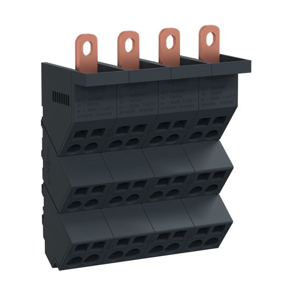 Schneider Electric Linergy Series Power Distribution Block for Use with PrismaSeT PrismaSeT G Enclosure, 140 x 108mm