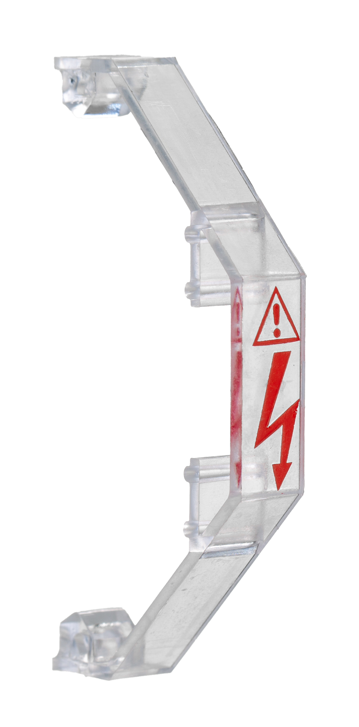 RS PRO Clear Cover for Use with Feed Through Terminal Blocks 12 AWG
