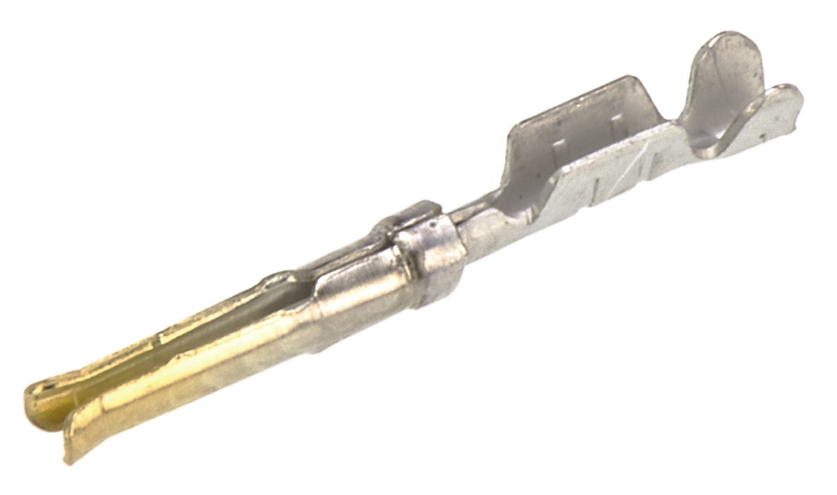 HARTING, D-Sub High Density Series, Female Crimp D-sub Connector Contact, Gold, 26 → 24 AWG