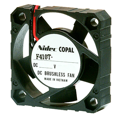 Nidec Components Axial Fan, 5 V dc, DC Operation, 600mW, 120mA Max